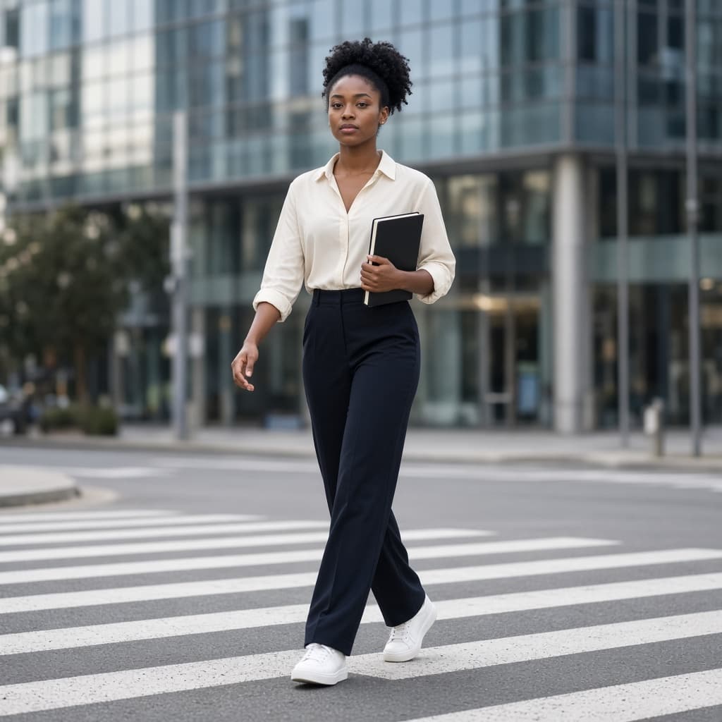 A founder walking to write the week’s numbers